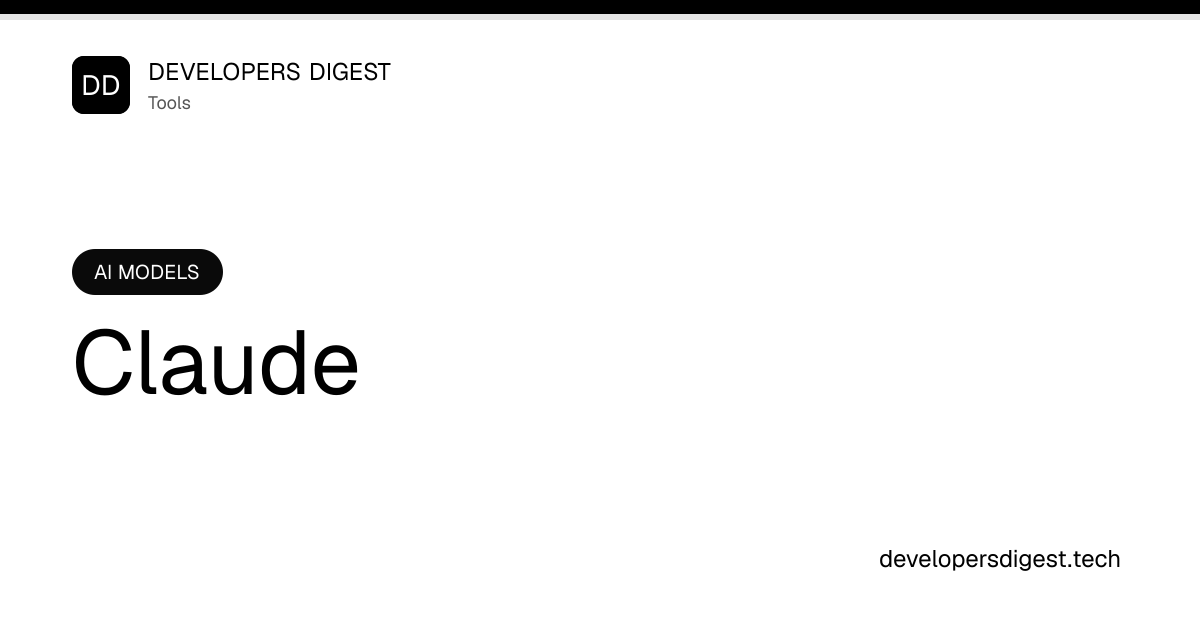 Claude - Review & Setup Guide - Developers Digest